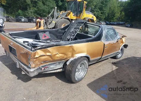 1981 Chevrolet El Camino z USA, uszkodzony, nr VIN 1GCCW80H0BR447393